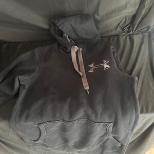 Under Armour Black Hoodie-cold gear size small-#534
